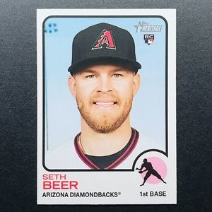 Seth Beer RC - 2022 Topps Heritage #77